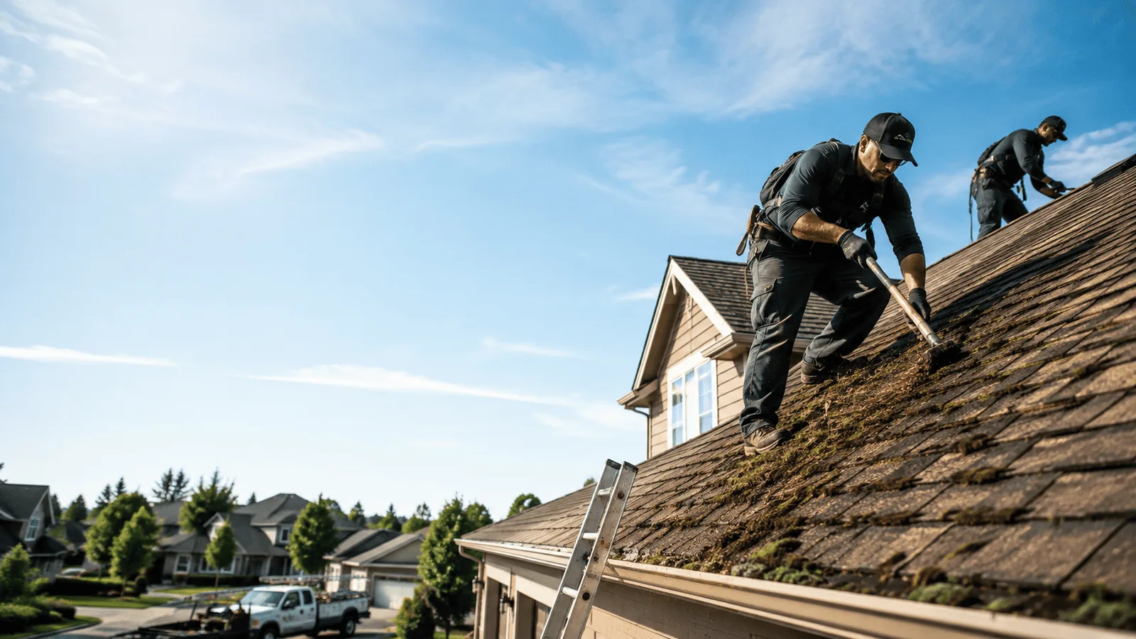 Roof Moss Removal in Hackberry, LA near me